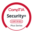 CompTIA Security+ Certified badge