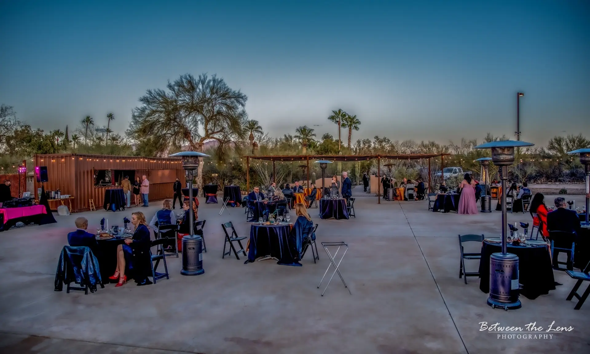 Wedding reception at Desert Bloom Estates, Tucson wedding costs and budget guide